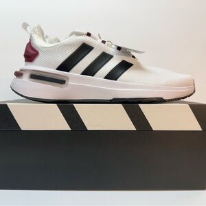 NEW IN BOX-Adidas Men’s White and Black Racer TR23 Shoes